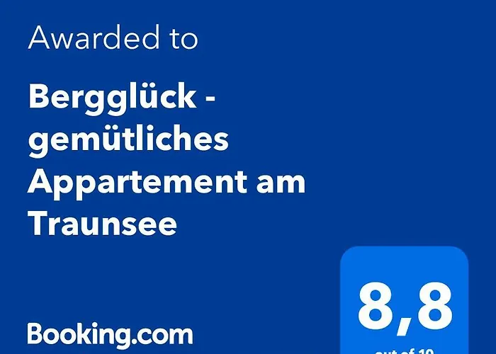 Bergglueck - Gemuetliches Appartement Am Traunsee
